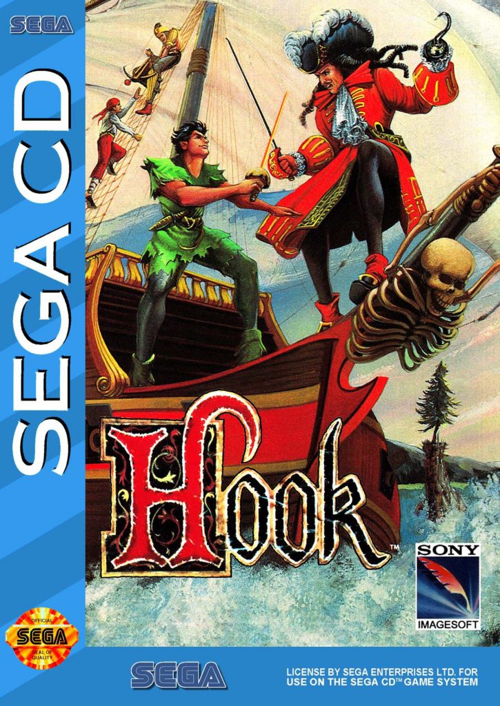 Hook (SEGA CD) Front Cover