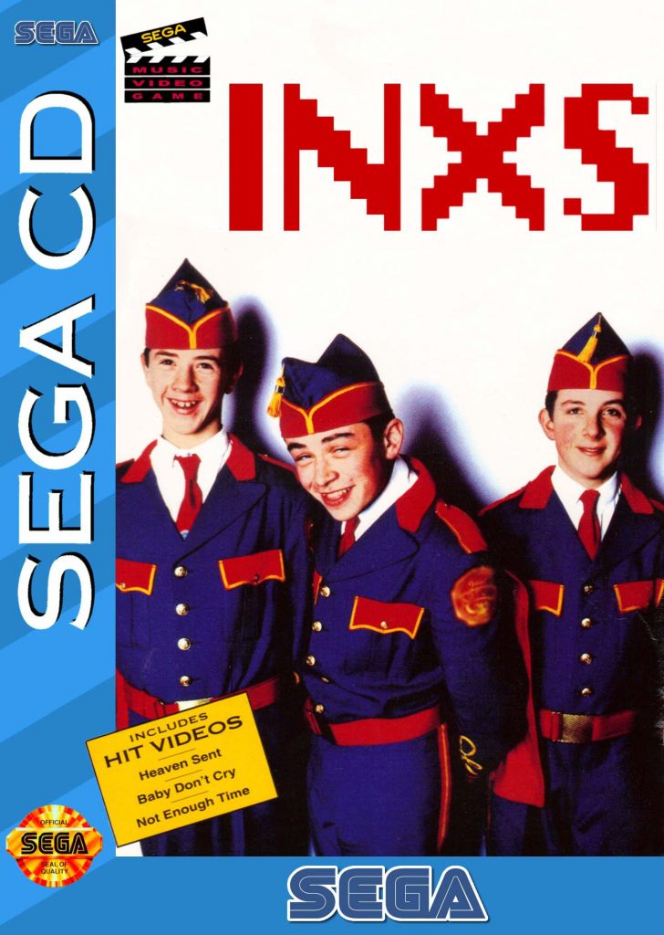 INXS: Make My Video (SEGA CD) Front Cover