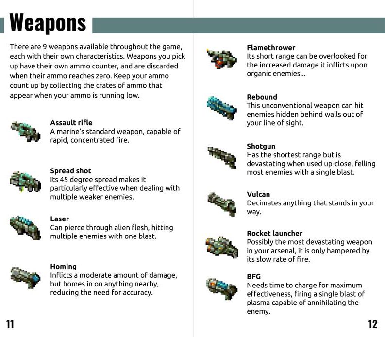 7-Xeno_Crisis_Steam_manual-1-Weapons