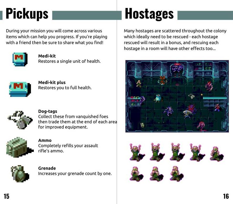 9-Xeno_Crisis_Steam_manual-1-Pickups-and-Hostages