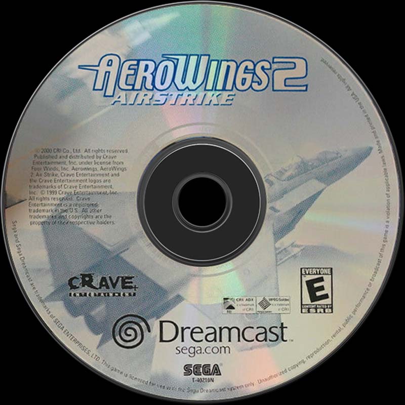8-AeroWings 2 Airstrike - Sega Dreamcast-CD-NA