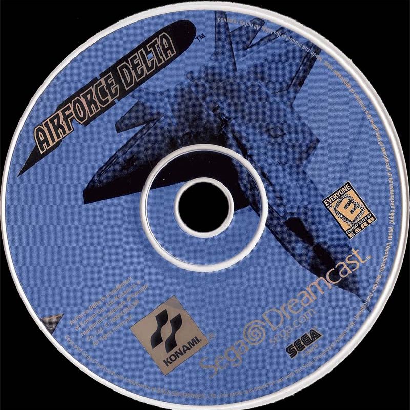 12-AIRFORCE DELTA - Sega Dreamcast-NA-CD