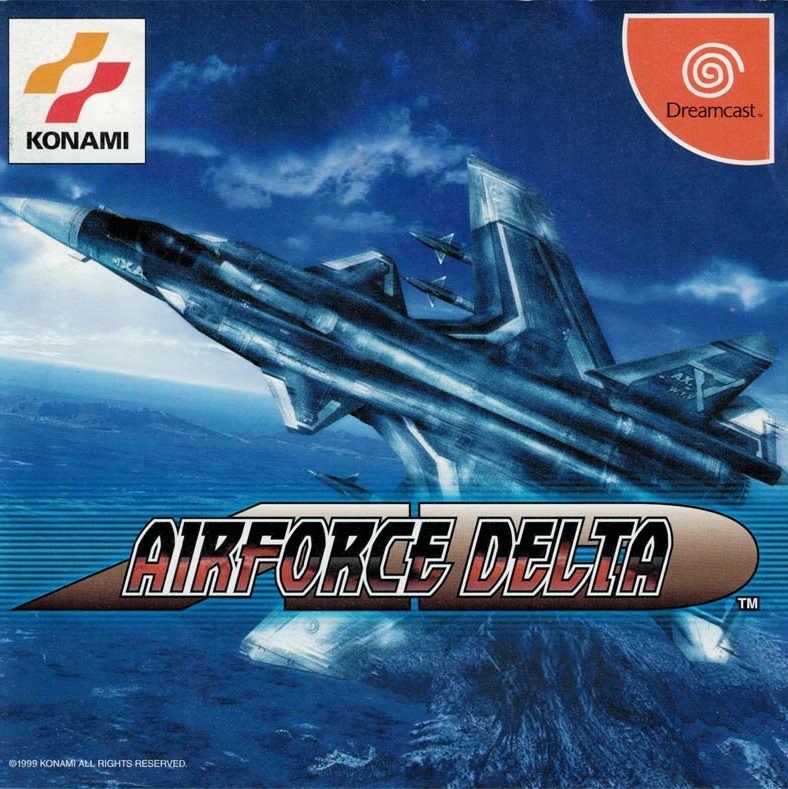 3-AIRFORCE DELTA - Sega Dreamcast-JPN-Front