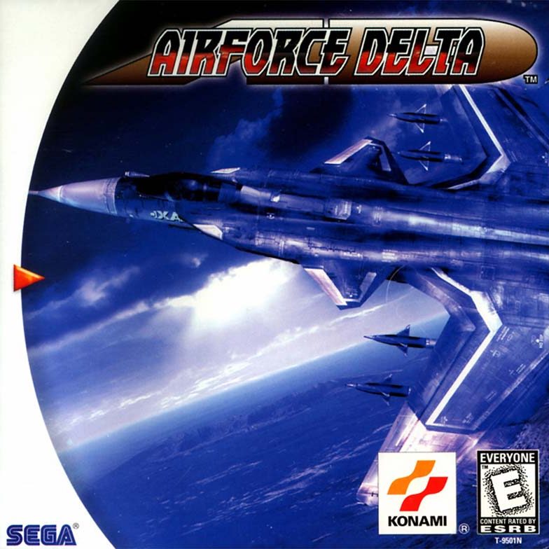 5-AIRFORCE DELTA - Sega Dreamcast-NA-Front