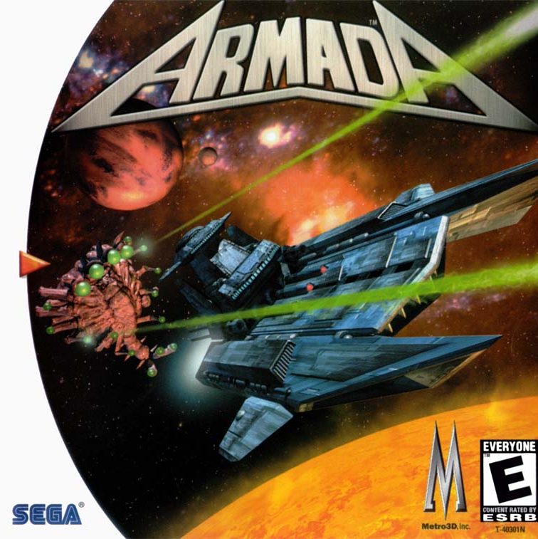 1-ARMADA - Sega Dreamcast-NA-Front