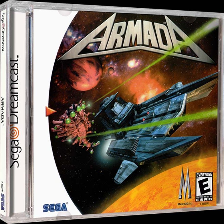 2-ARMADA - Sega Dreamcast-NA-Front-3D