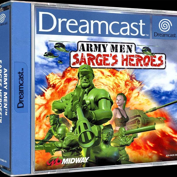 6-Army Men Sarge's Heroes - Sega Dreamcast-EUR-Front-3D